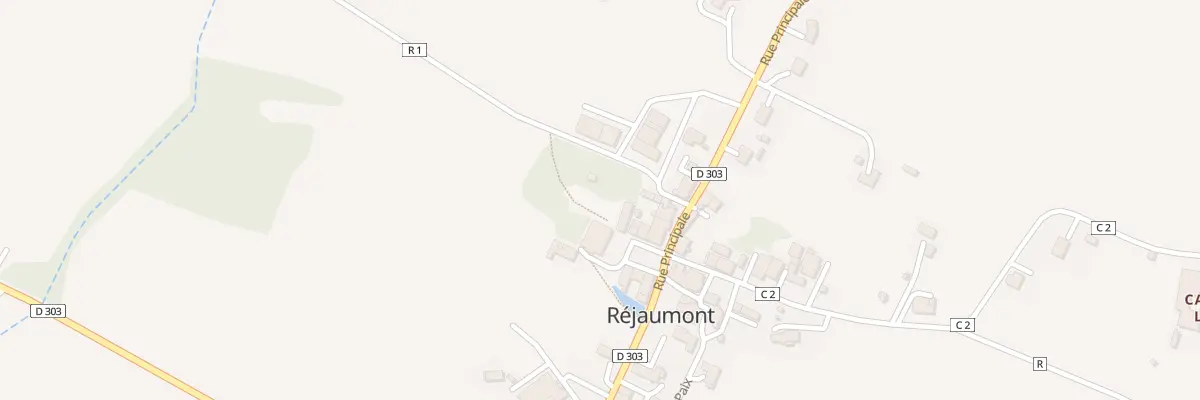 Plan du 5086 Au Village à Réjaumont