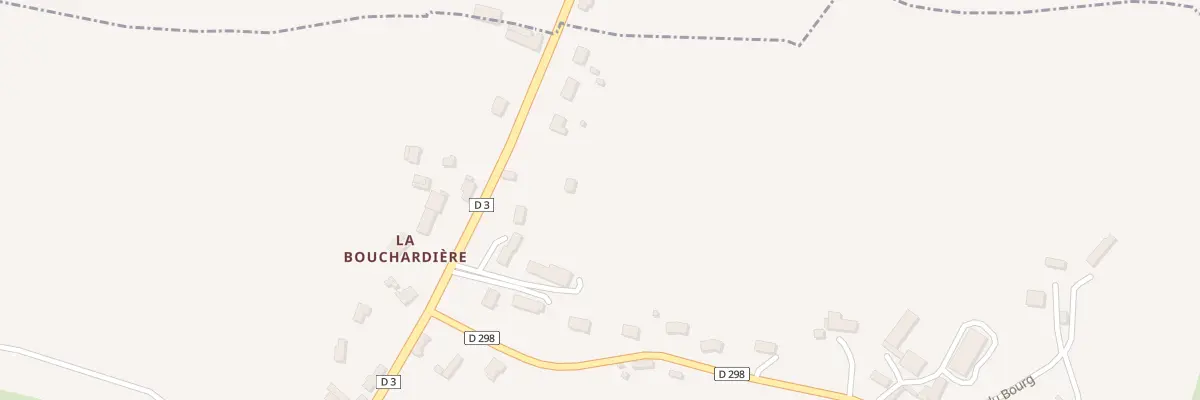 Plan du 886 Rte de L’Aigle à Auguaise