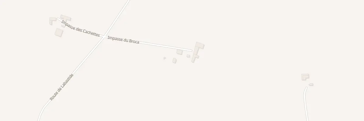 Plan du 228 Imp du Broca à Esclassan-Labastide