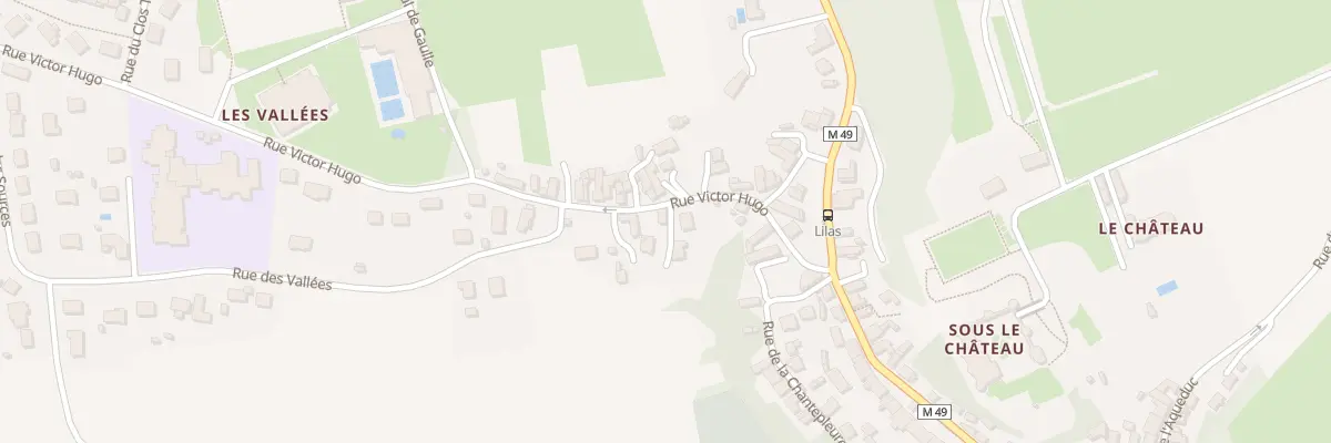 Plan du 7 Rue Victor Hugo à Luynes