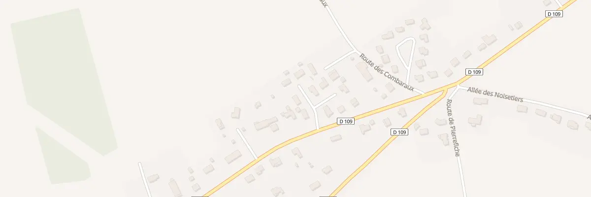 Plan du 2 Lot de la Croix Blanche à Mensignac