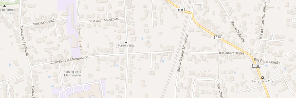 Plan du 51 Che de la Marronnerie à Châtellerault