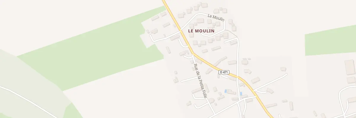 Plan du 2 Rue de la Petite Folie à Vinnemerville