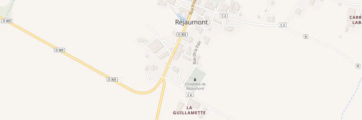 Plan du 4 Rue Principale à Réjaumont