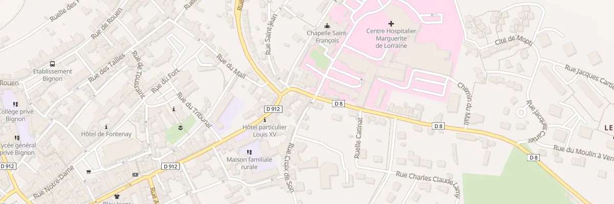 Plan du 4 Rue de Longny à Mortagne-au-Perche