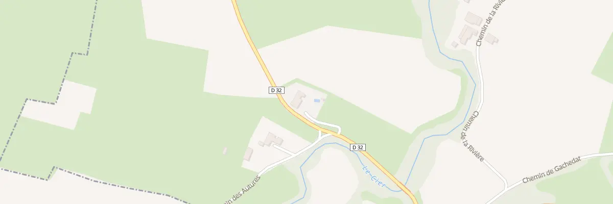 Plan du 5001 Barthete à Pouy