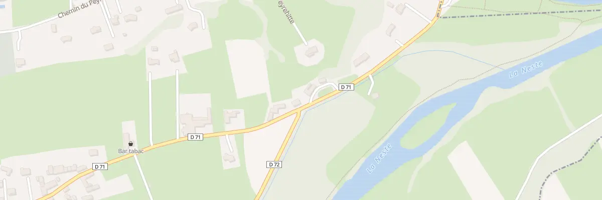 Plan du 21 Rte de Montréjeau à Mazères-de-Neste