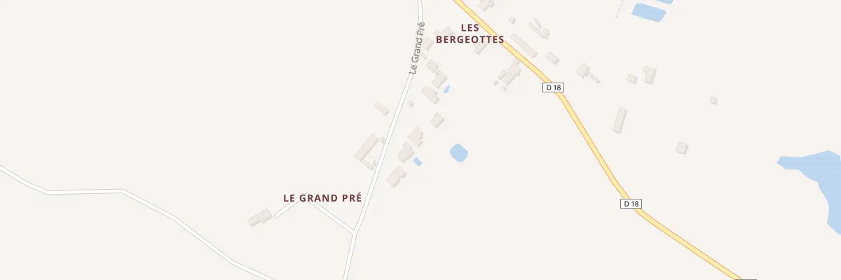 Plan du 11 Le Grand Pré à Tercé