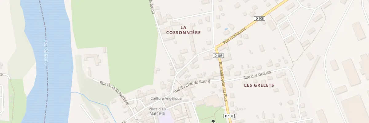 Plan du 8 Rue de la Liberté à Nouâtre