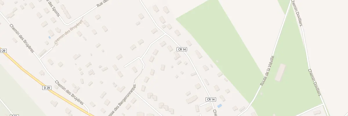 Plan du 243 Che de la Motte à Campigny
