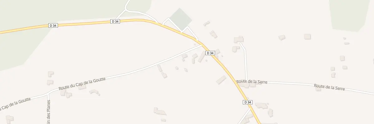 Plan du 3 Rte du Cap de la Goutte aux Tourreilles