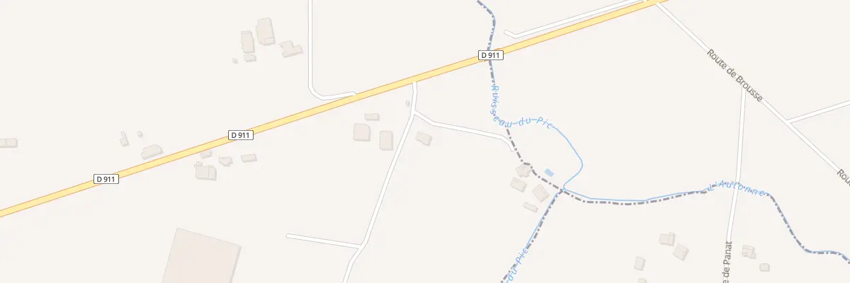 Plan du 83 Rte des Gravelines au Temple-sur-Lot