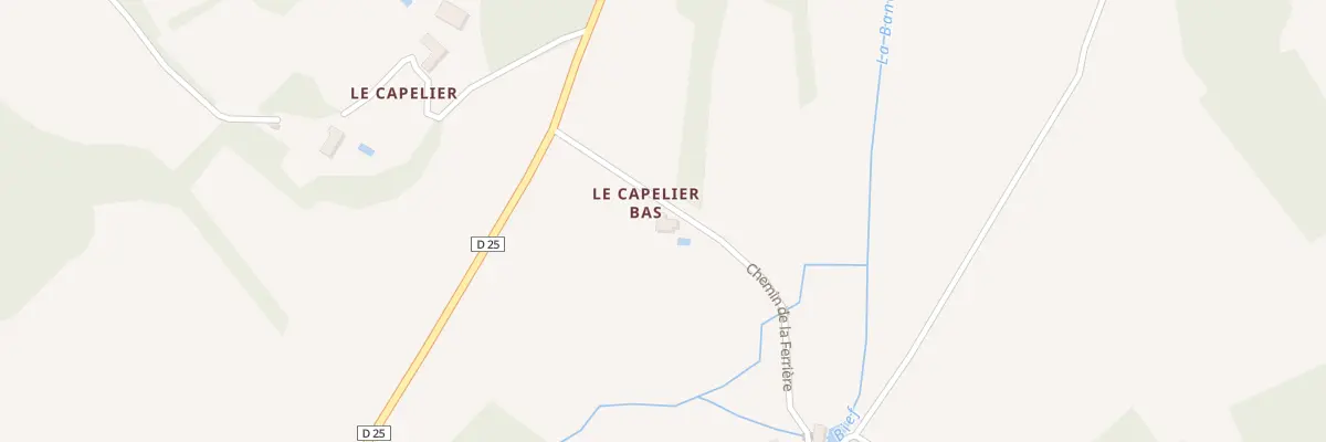 Plan du 21 Le Capelier Bas à Plaisance