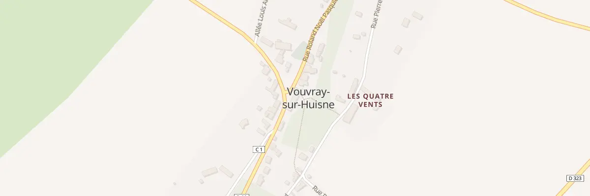 Plan du 5021 Le Thuré à Vouvray-sur-Huisne