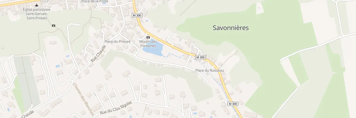 Plan du 12 Rue du Paradis à Savonnières