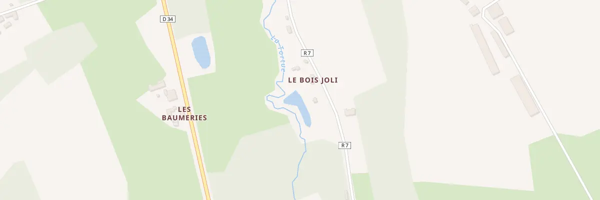 Plan du 5333 Bois Joli à Saint-Michel-de-Chavaignes
