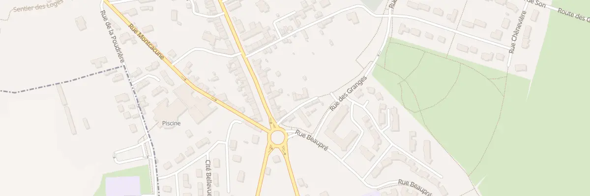 Plan du 3 Rue des Grouas à Mortagne-au-Perche