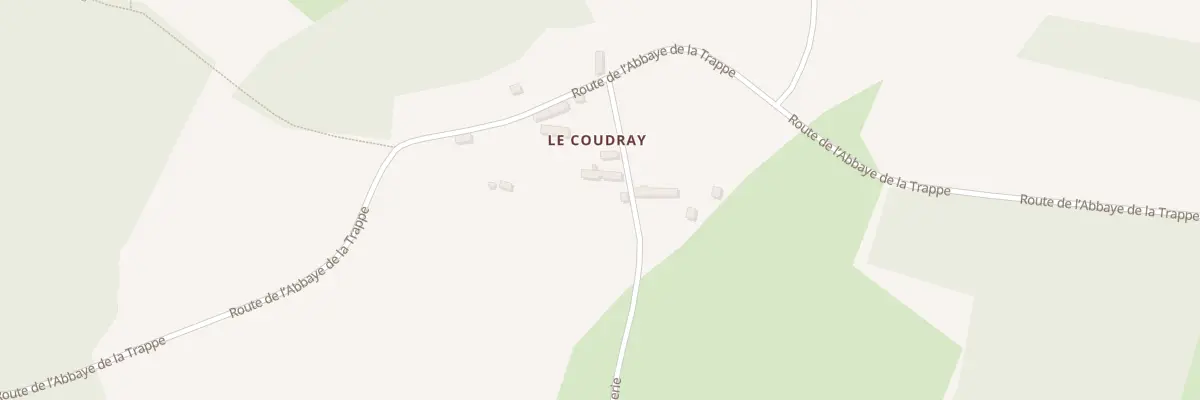 Plan du 56B Le Coudray à Saint-Aquilin-de-Corbion