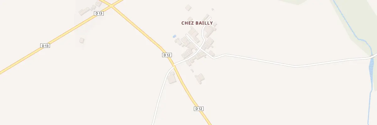 Plan du 1 Vge Chez Bailly à Saint-Laurent-de-Jourdes