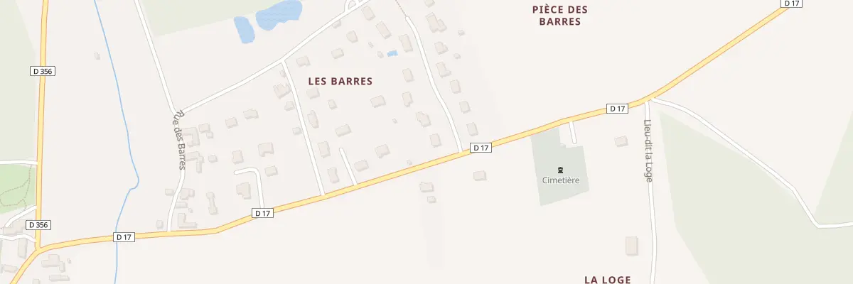 Plan du 356 Piece des Barres à Saché