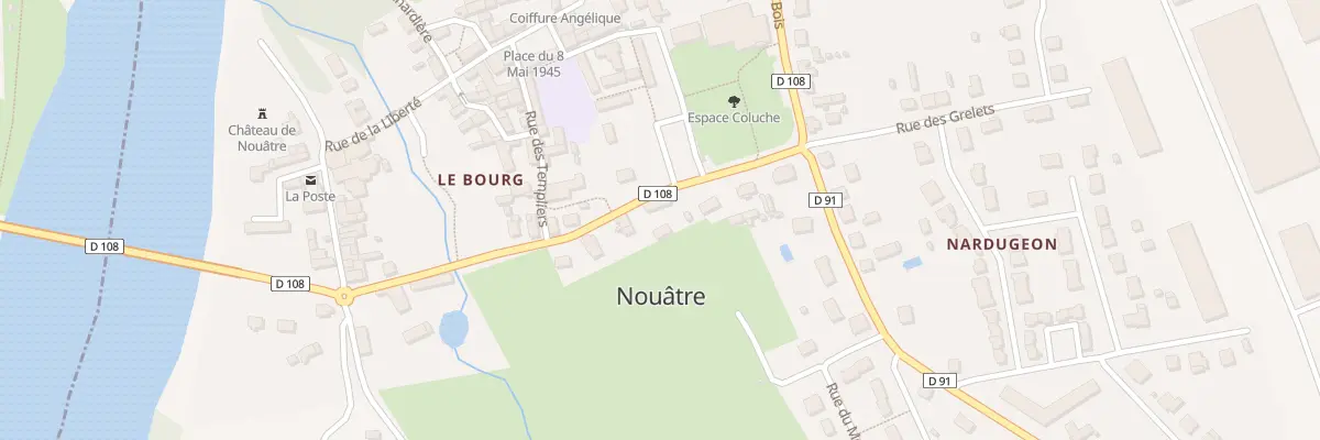 Plan du 16 Rue du Vieux Lavoir à Nouâtre