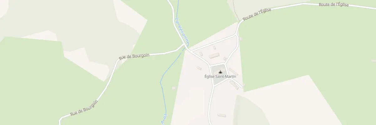 Plan du 1 Quartier de l’Eglise à Saint-Martin-Saint-Firmin