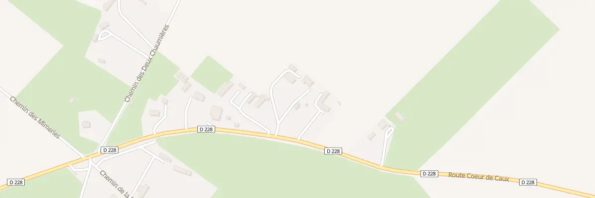 Plan du 277 Rte du Coeur de Caux à Hattenville