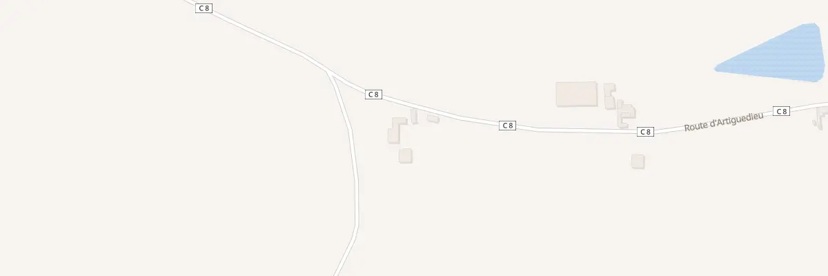 Plan du 2353 Rte d’Artiguedieu à Seissan