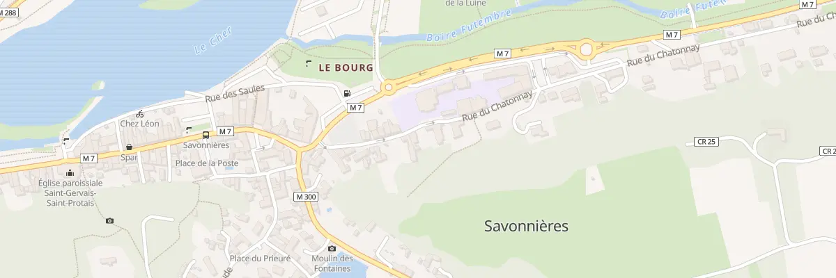 Plan du 19 Rue du Chatonnay à Savonnières