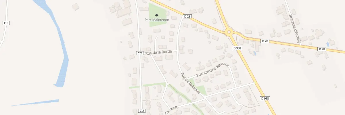 Plan du 5 Rue de la Borde à Neuillé-Pont-Pierre