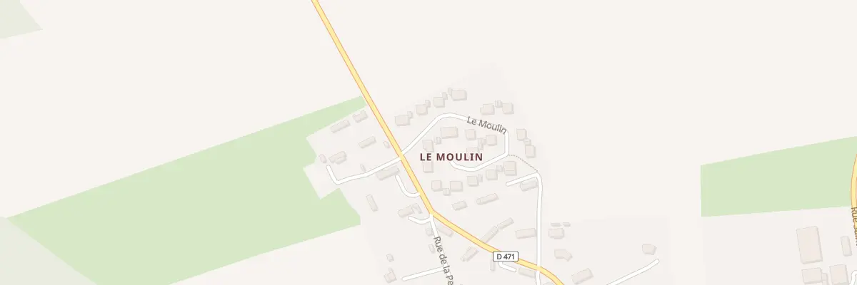 Plan du 15 Le Moulin à Vinnemerville
