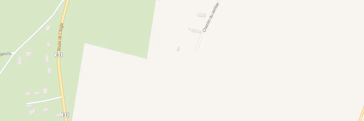 Plan du 242 Che du Sentier à Auguaise