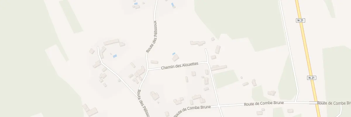 Plan du 3 Che des Alouettes à Creysse