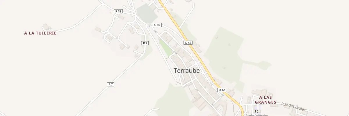 Plan du 18 Rue Hector de Galard à Terraube