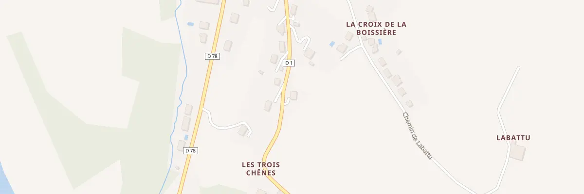 Plan du 23 Rte de Périgueux à Lisle