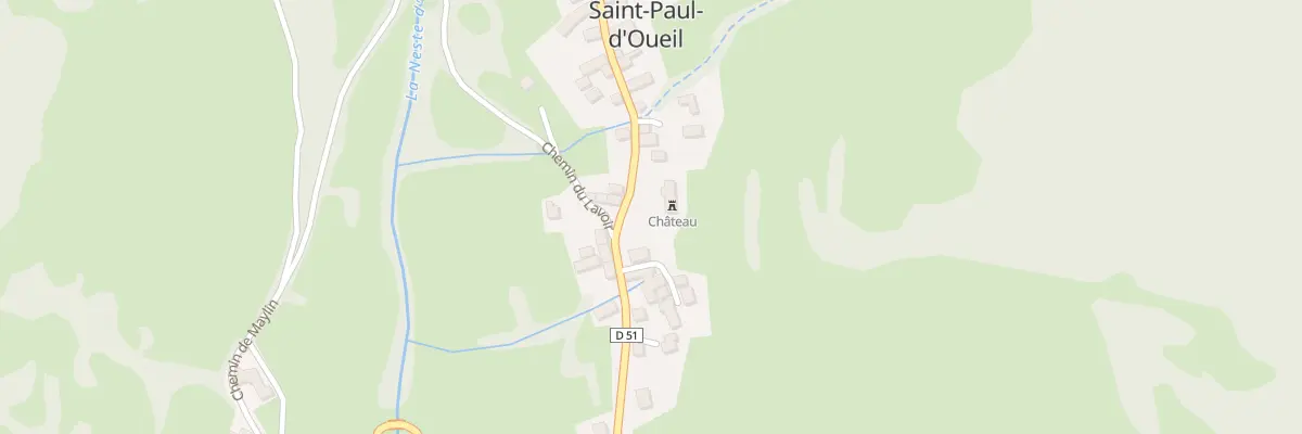 Plan du 522 Rue de l’Antenac à Saint-Paul-d’Oueil