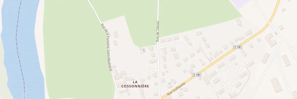 Plan du 5 Rue de Talvois à Nouâtre