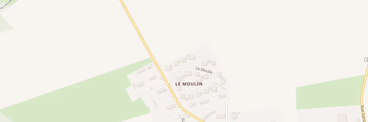 Plan du 3 Le Moulin à Vinnemerville