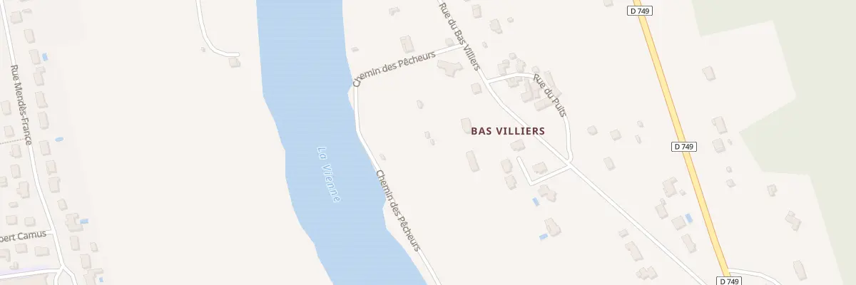 Plan du 5445 Bas Villiers à Vouneuil-sur-Vienne