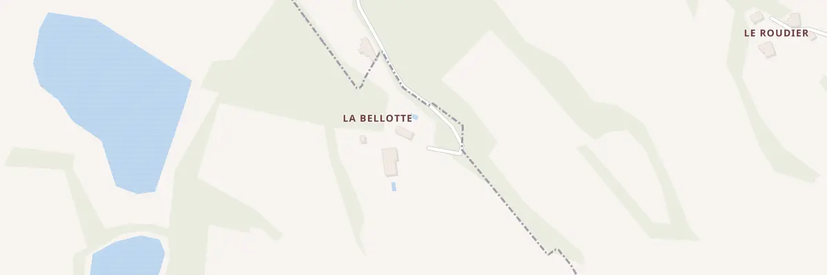 Plan du 47 La Bellote à Saint-Perdoux