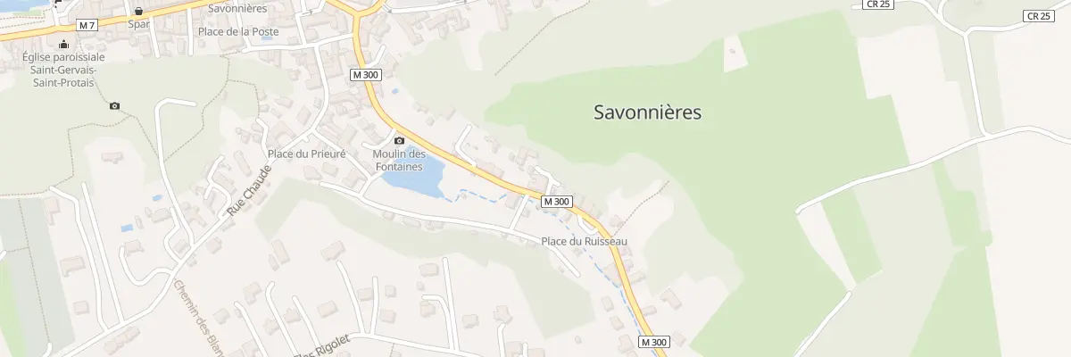 Plan du 15 Rue du Paradis à Savonnières