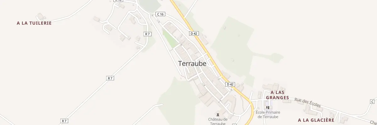 Plan du 30 Rue Hector de Galard à Terraube