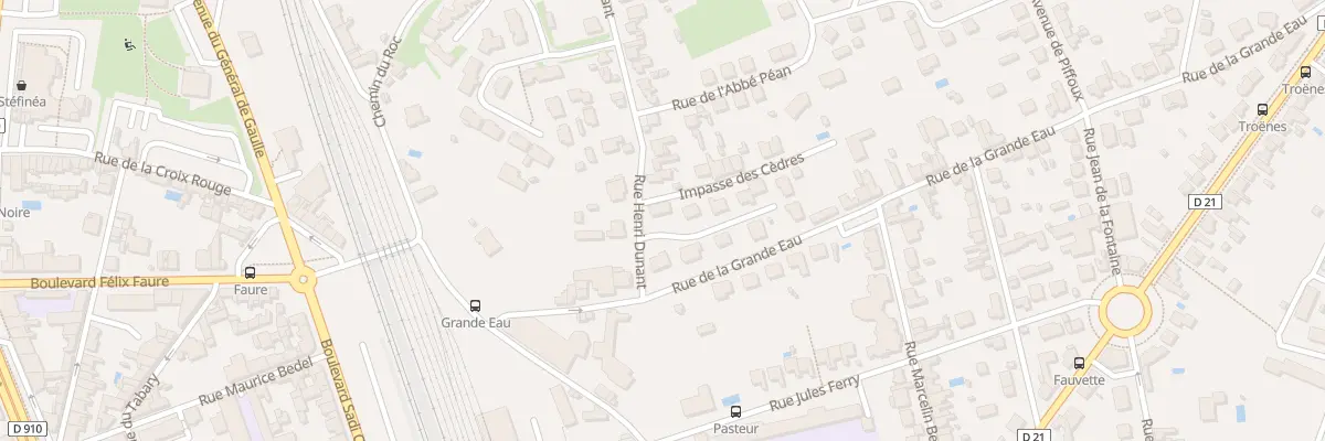 Plan du 2 Imp des Cèdres à Châtellerault