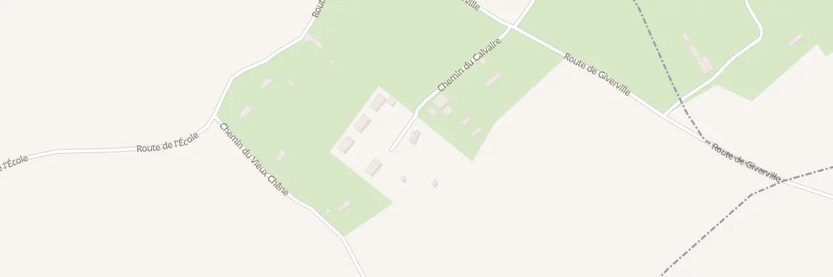 Plan du 146 Che du Calvaire à Épreville-en-Lieuvin