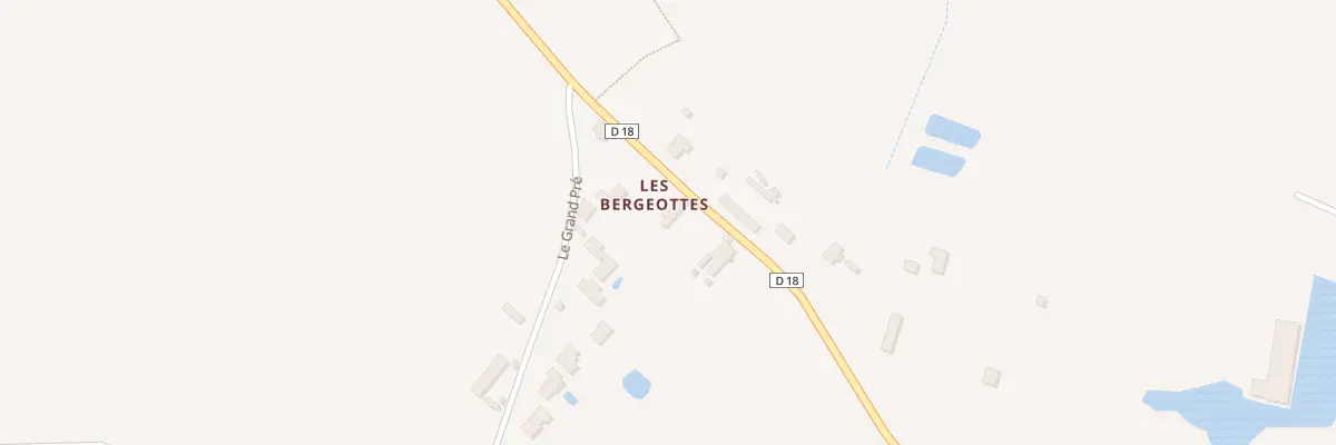 Plan du 5 Les Berjottes à Tercé