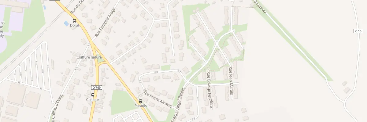 Plan du 20B Rue Jean Richepin à Châtellerault