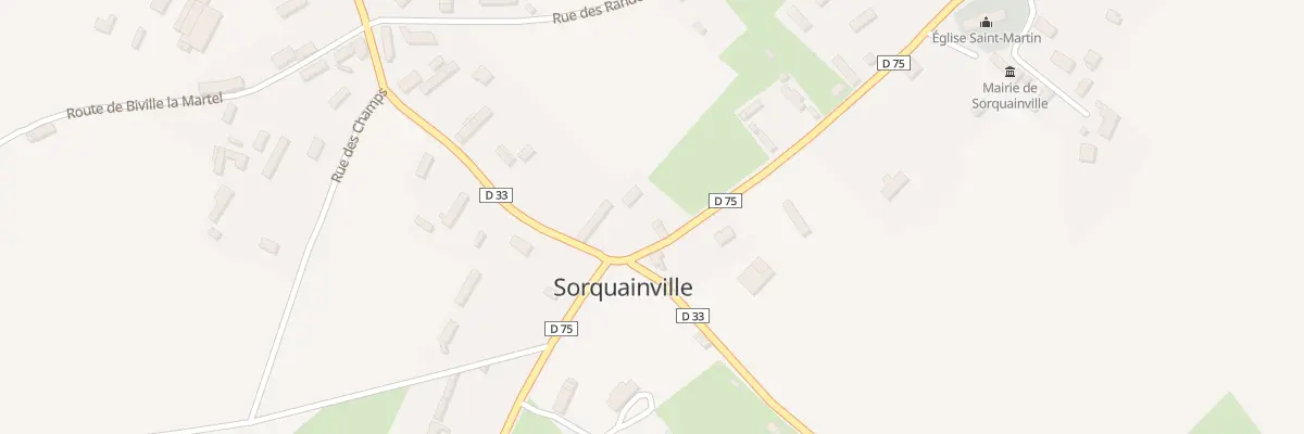 Plan du 2 Rue de l’Eglise à Sorquainville
