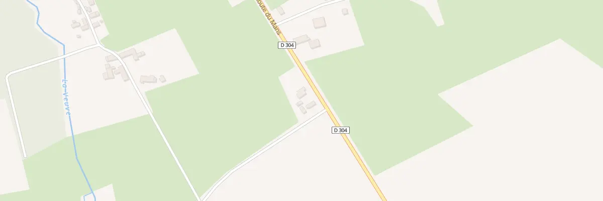 Plan du 857 Rte du Mans à Lhomme