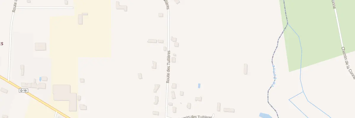 Plan du 84 Les Tuilieres à Saint-Nexans