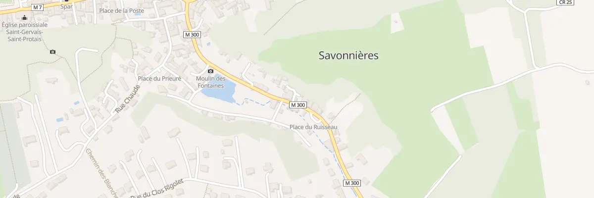 Plan du 19 Rue du Paradis à Savonnières